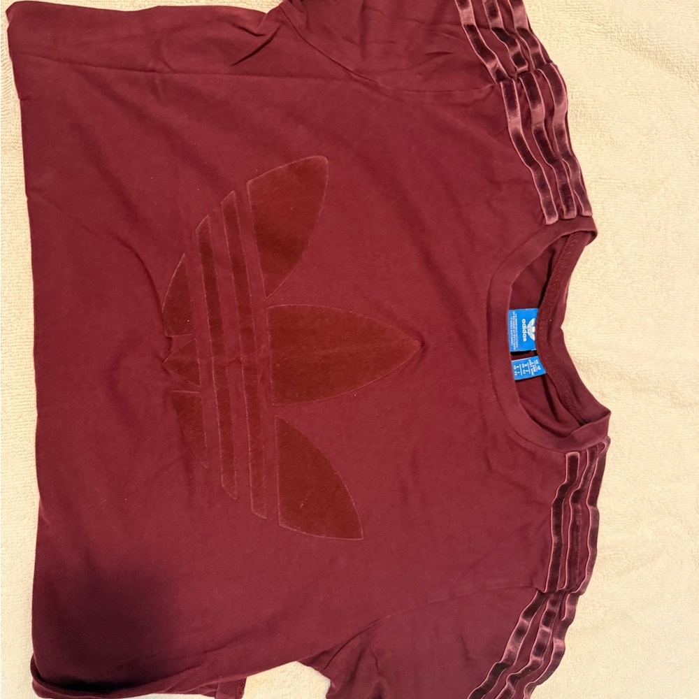 Adidas Maroon T-Shirt
